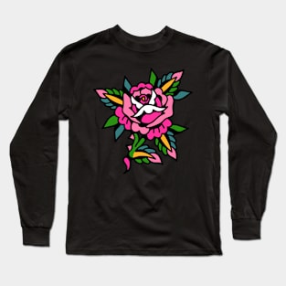 Rose pink Long Sleeve T-Shirt